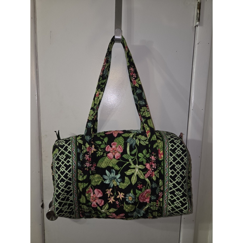 Vera Bradley Botanica Duffel Retired Travel Gym Bag
